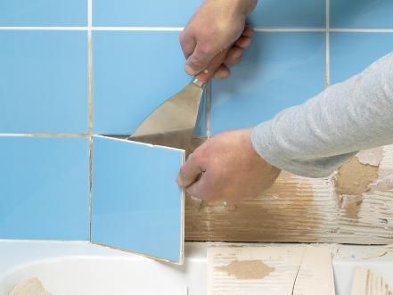 Πως να αφαιρέσετε την κόλλα απο τα πλακάκια του μπάνιου που έχουν φουσκώσει